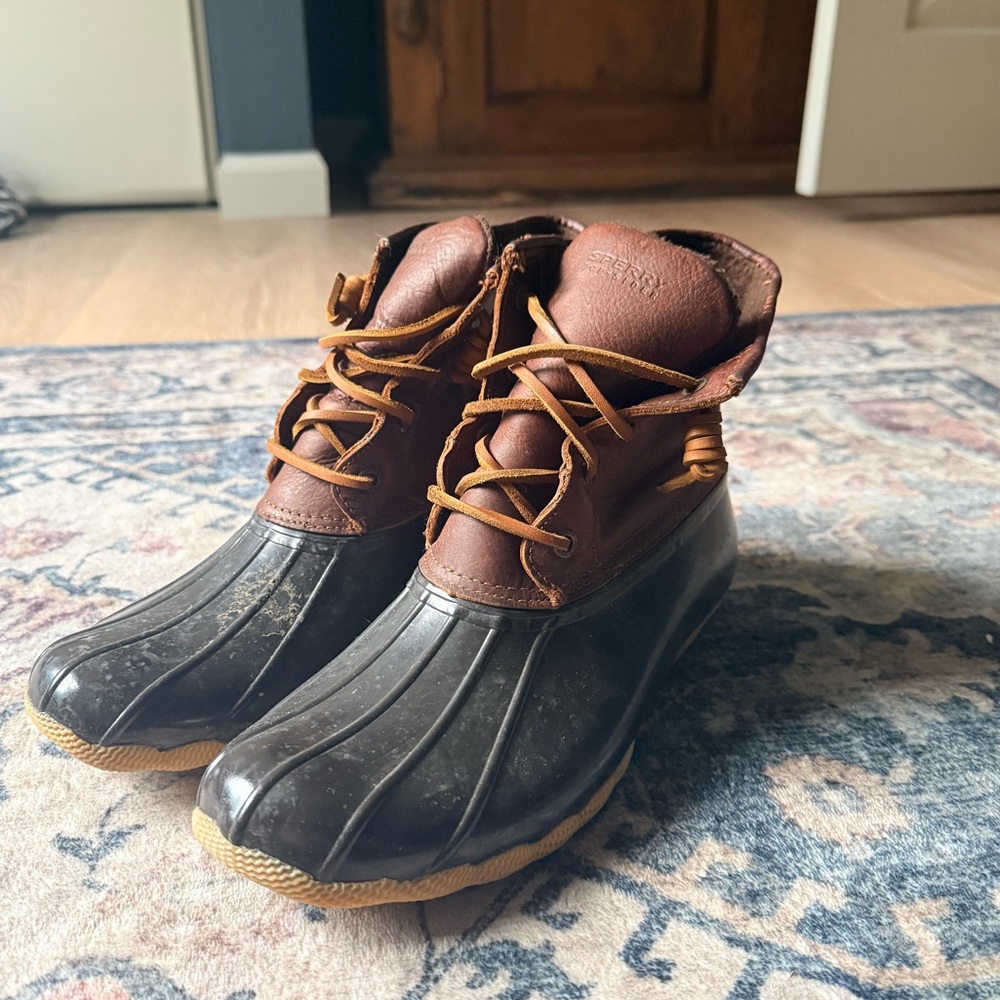 Sperry Saltwater Waterproof Rain Boots - Picture 2 of 5